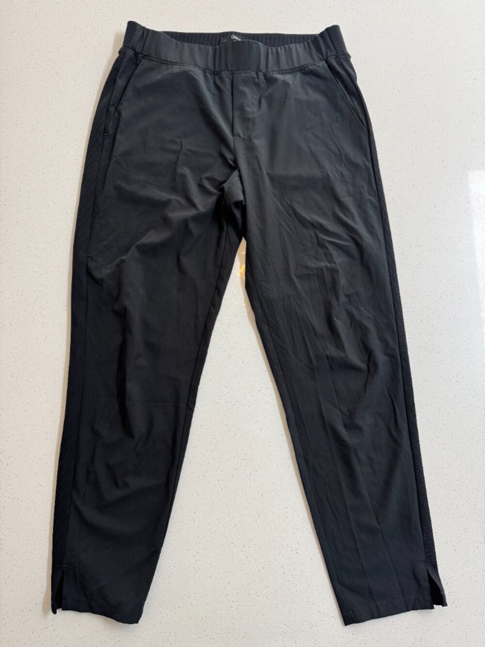 Black Quince Performance Tech Ankle Pants - Picture 3 of 7